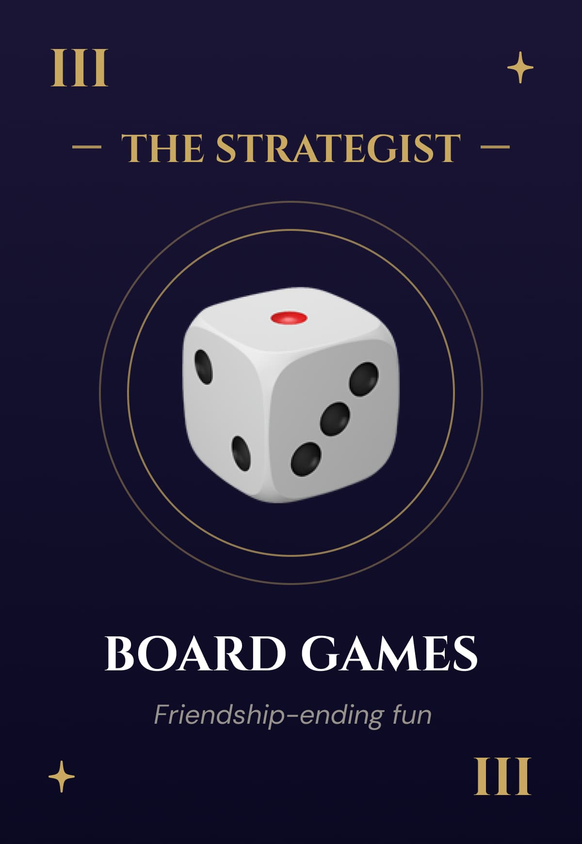 Board Games tarot card