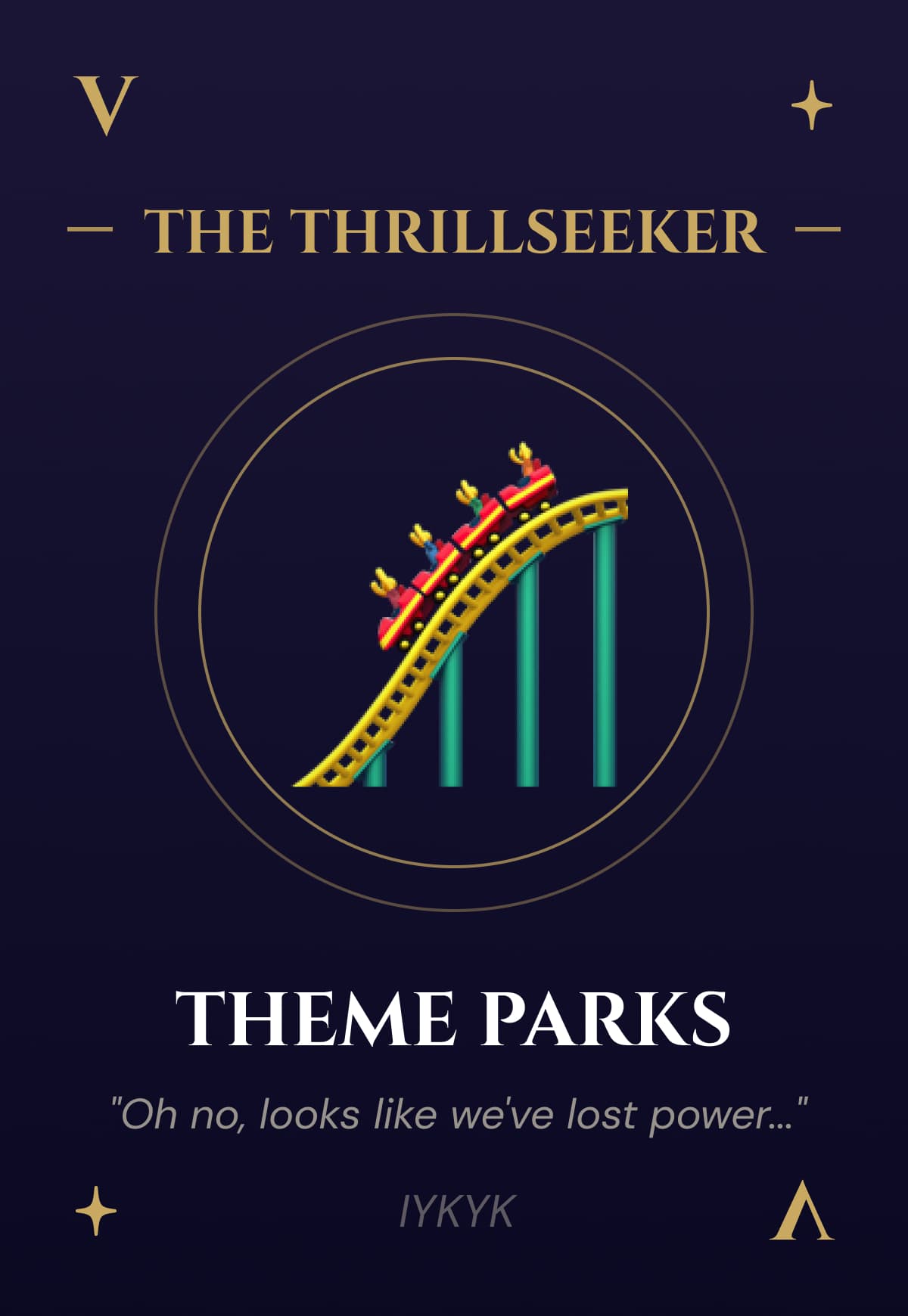 Theme Parks tarot card